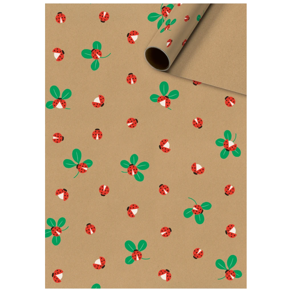 Geschenkpapier „Adela“ | 70 cm × 2 m, 70 g/m², hellbraun