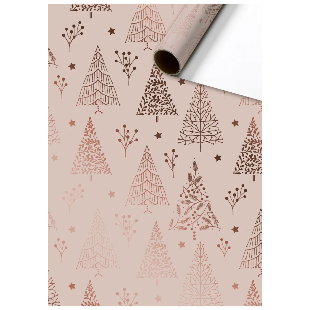 Gift Wrapping Paper | 70 cm × 1,5 m, 75 gsm, antique rose