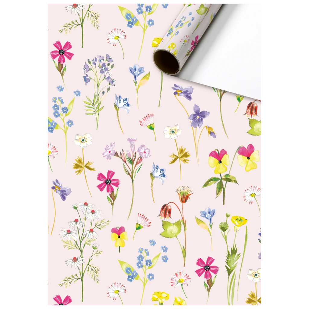 Geschenkpapier „Chantal“ | 70 cm × 2 m, 80 g/m², rosa