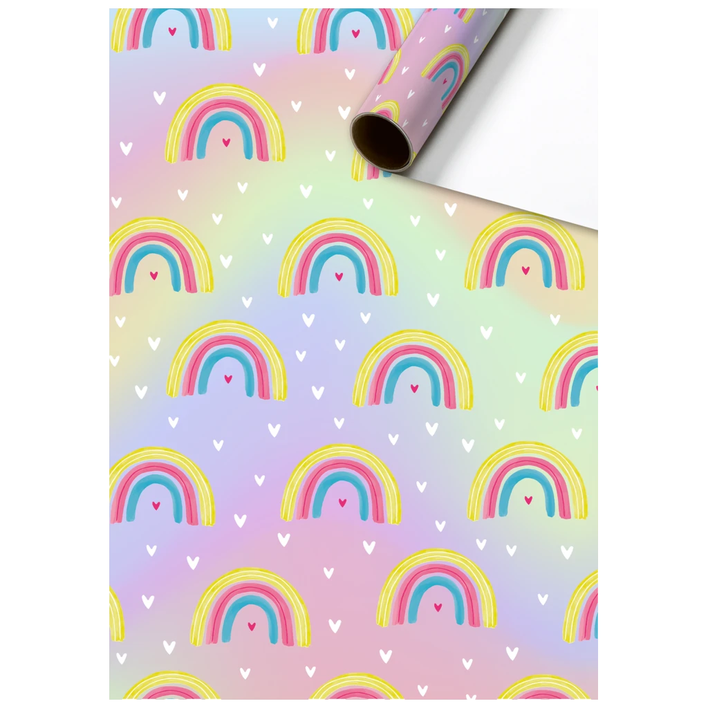 Geschenkpapier „Chilly“ | 70 cm × 1,5 m, 76 g/m², regenbogen