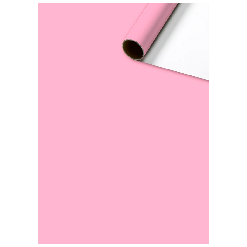 Geschenkpapier „Uni Plain“ One Colour | 70 cm × 2 m, 80 g/m², rosa
