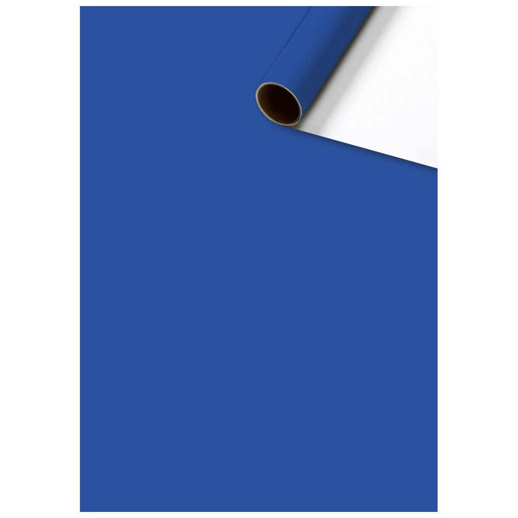 Geschenkpapier „Uni Plain“ One Colour | 70 cm × 2 m, 80 g/m², blau