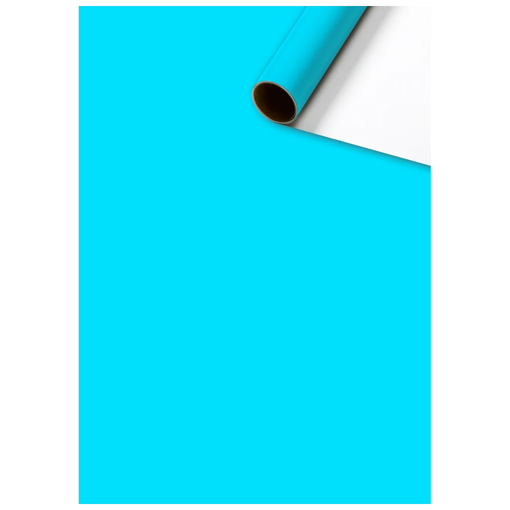 Geschenkpapier „Uni Plain“ One Colour | 70 cm × 2 m, 80 g/m², hellblau
