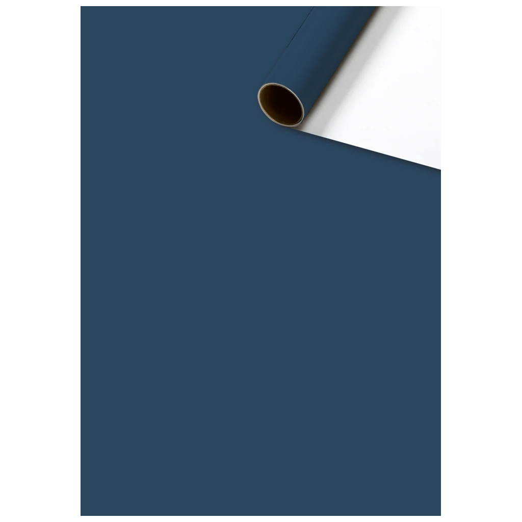 Geschenkpapier „Uni Plain“ One Colour | 70 cm × 2 m, 80 g/m², dunkelblau