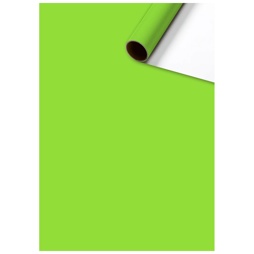 Geschenkpapier „Uni Plain“ One Colour | 70 cm × 2 m, 80 g/m², hellgrün