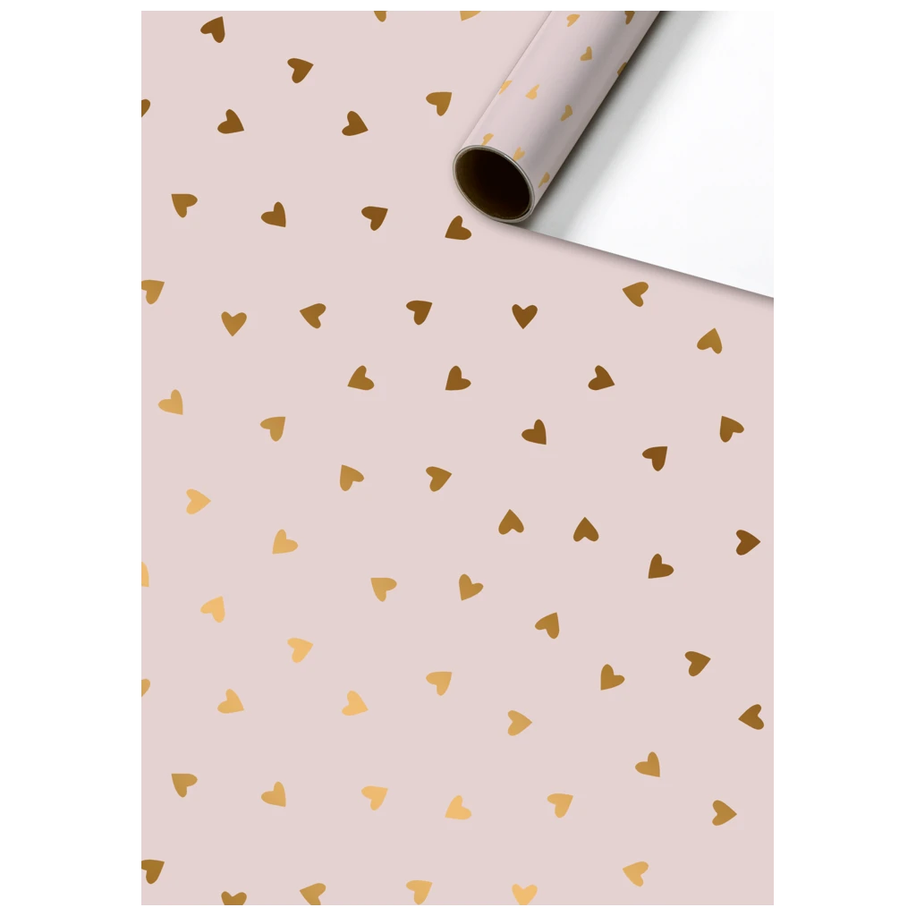 Geschenkpapier „Naomi“ | 70 cm × 1,5 m, 76 g/m², hellrosa