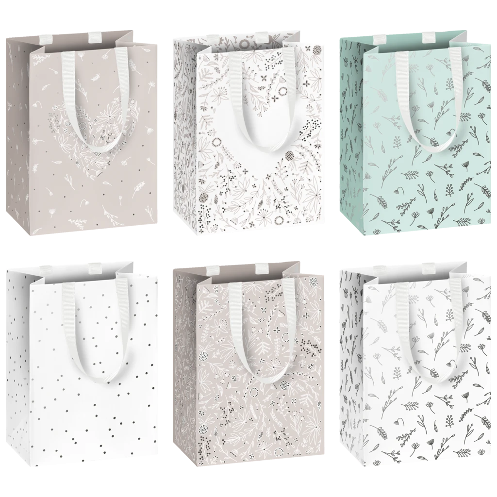 Geschenktasche „Eldana“ | 10×14×8 cm, 200 g/m²