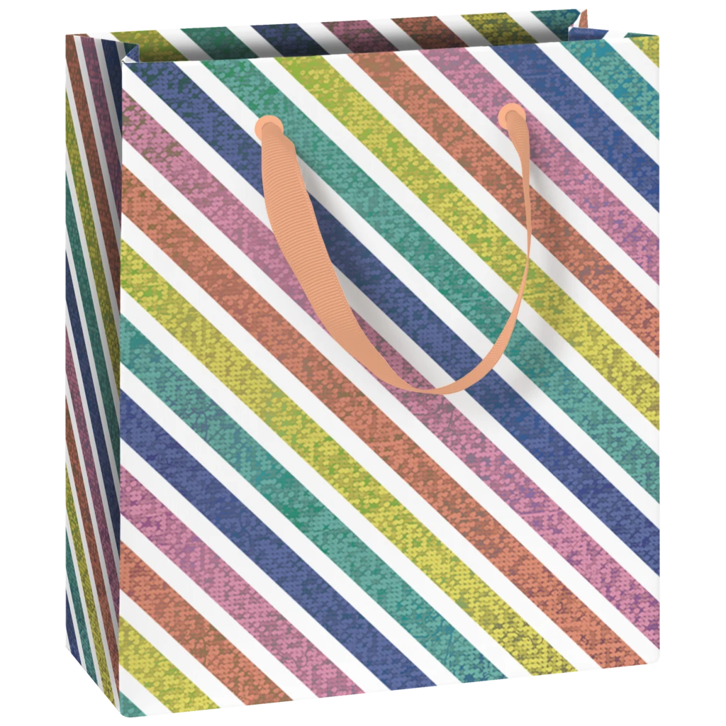 Gift Bag “Naoki” | 18×21×8 cm, 2210 gsm, variegated