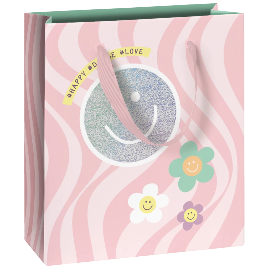 Gift Bag “Nea” | 18×21×8 cm, 250 gsm, rose