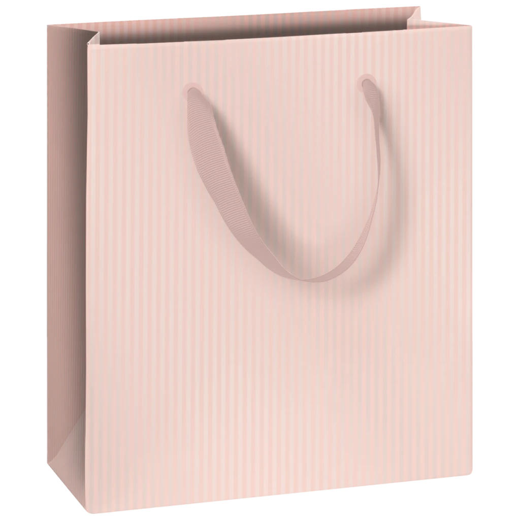 Gift Bags “Paro” | 18×21×8 cm, light rose