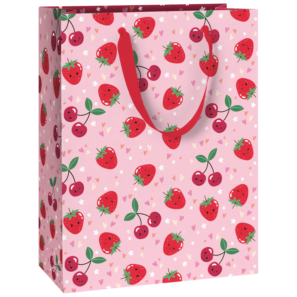 Gift Bag “Yumi” | 23×30×13 cm, 230 gsm, rose