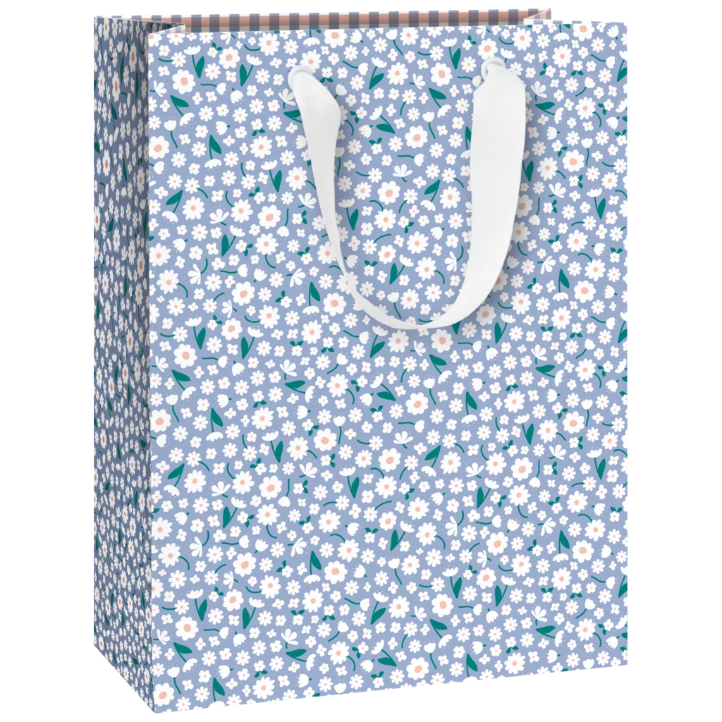 Gift Bag “Samia” | 23×30×13 cm, 230 gsm, sky blue