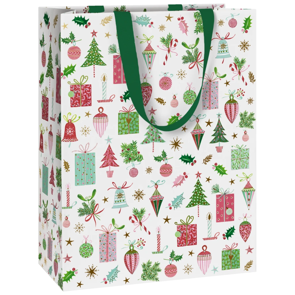 Geschenktasche „Inge“ | 23×30×13 cm, 250 g/m², weiß