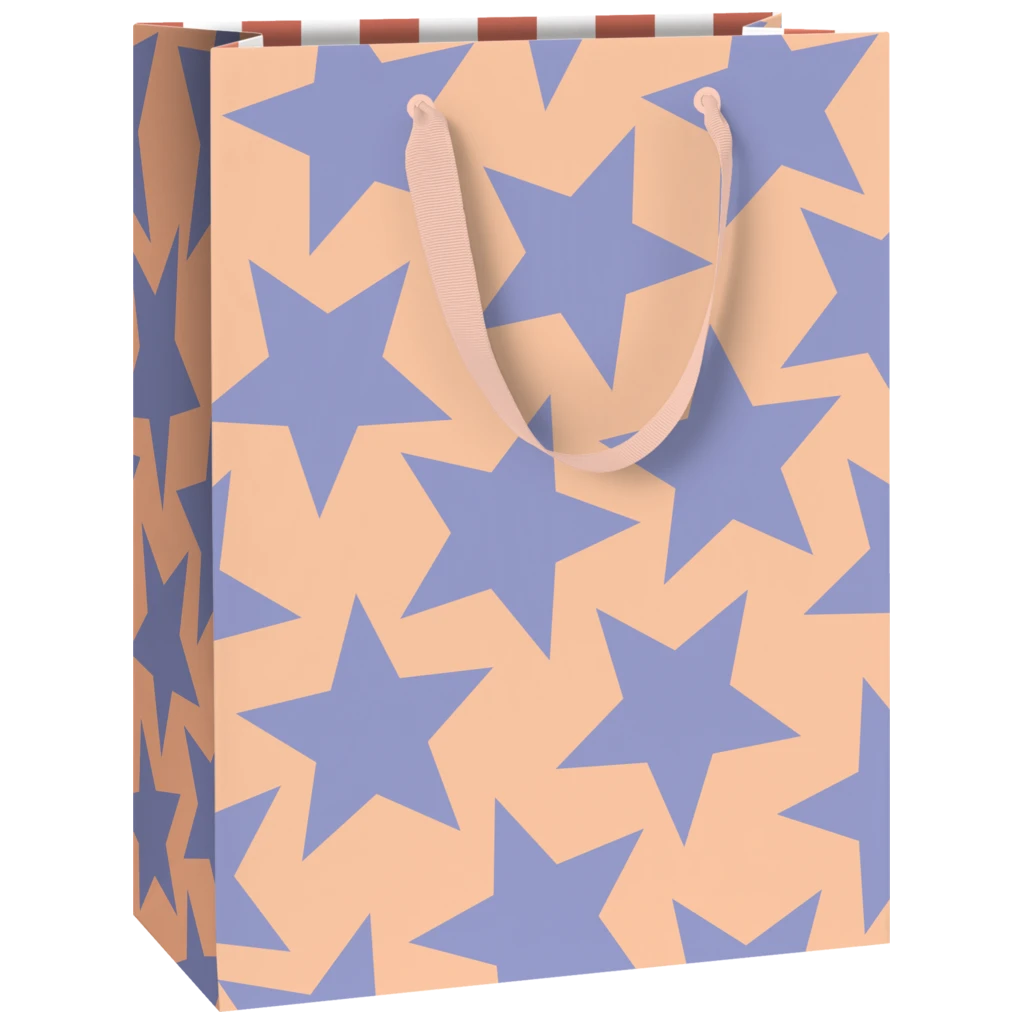 Geschenktasche „Giada“ | 23×30×13 cm, 250 g/m², hellorange
