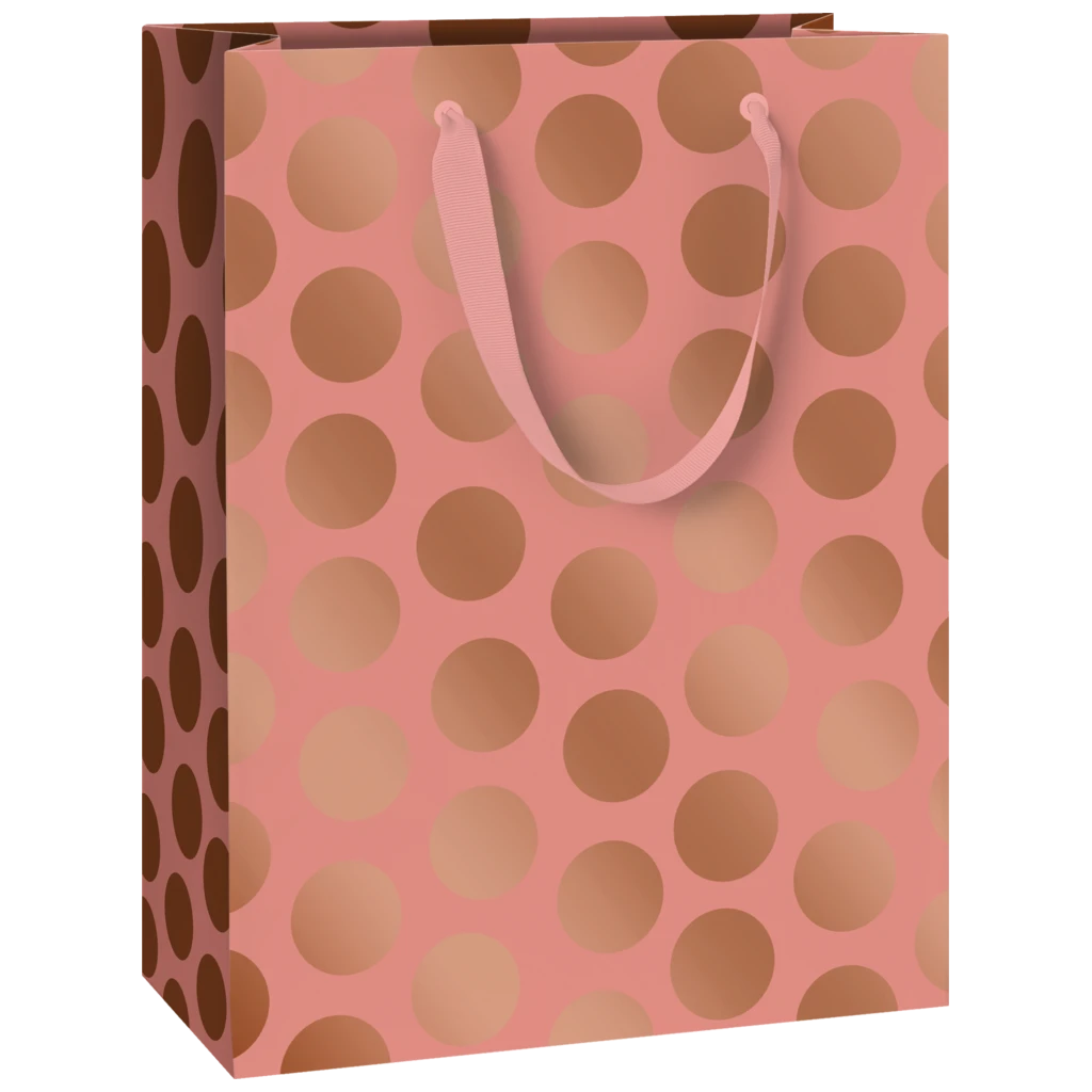 Geschenktasche „Vanda“ | 28×38×15 cm, 230 g/m², terracotta