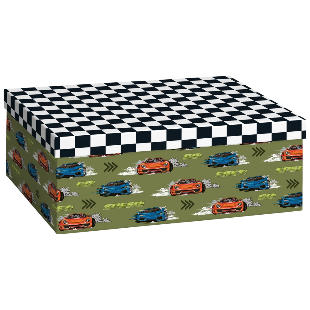 Geschenkbox „Schorsch“ | 24×12×33 cm, 120 g/m²