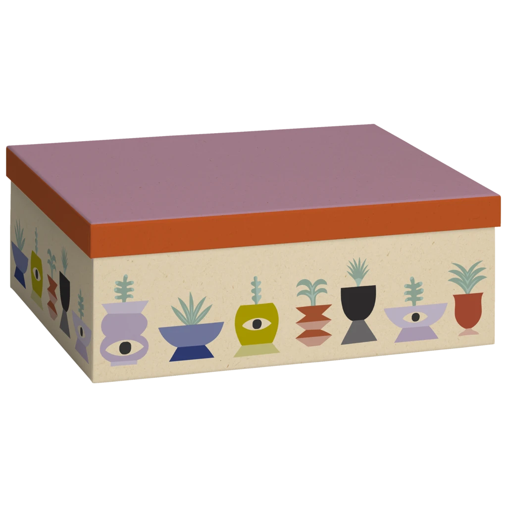 Geschenkbox „Shani“ | 24×12×33 cm, hellbraun