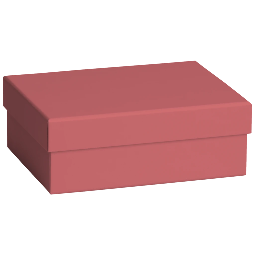 Geschenkbox „Uni Pure bordeaux“ | 12×6×16,5 cm, bordeaux