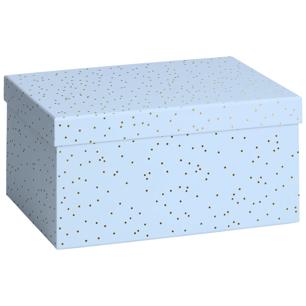 Boîtes cadeaux « Yvie bleu clair » | 16,5×12×24 cm, bleu clair