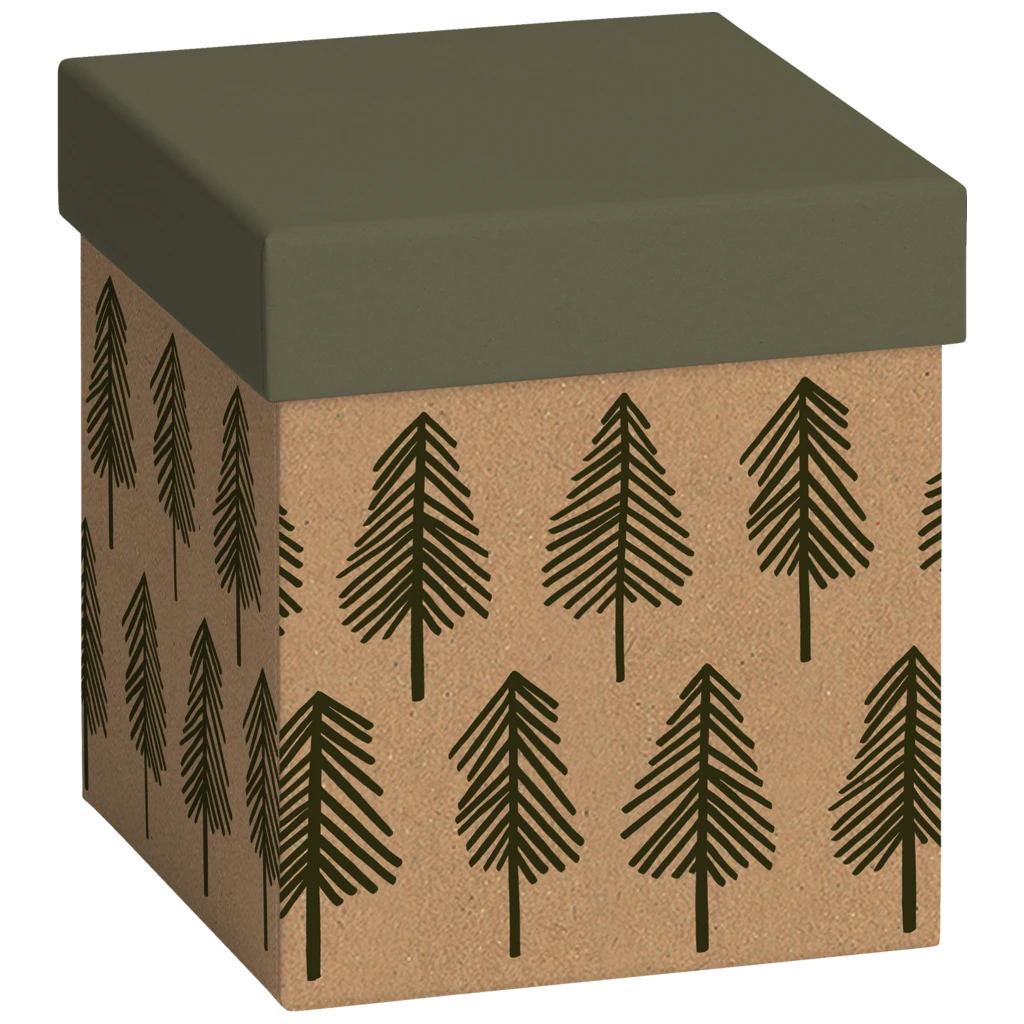 Geschenkbox | 11×11×12 cm, schwarz