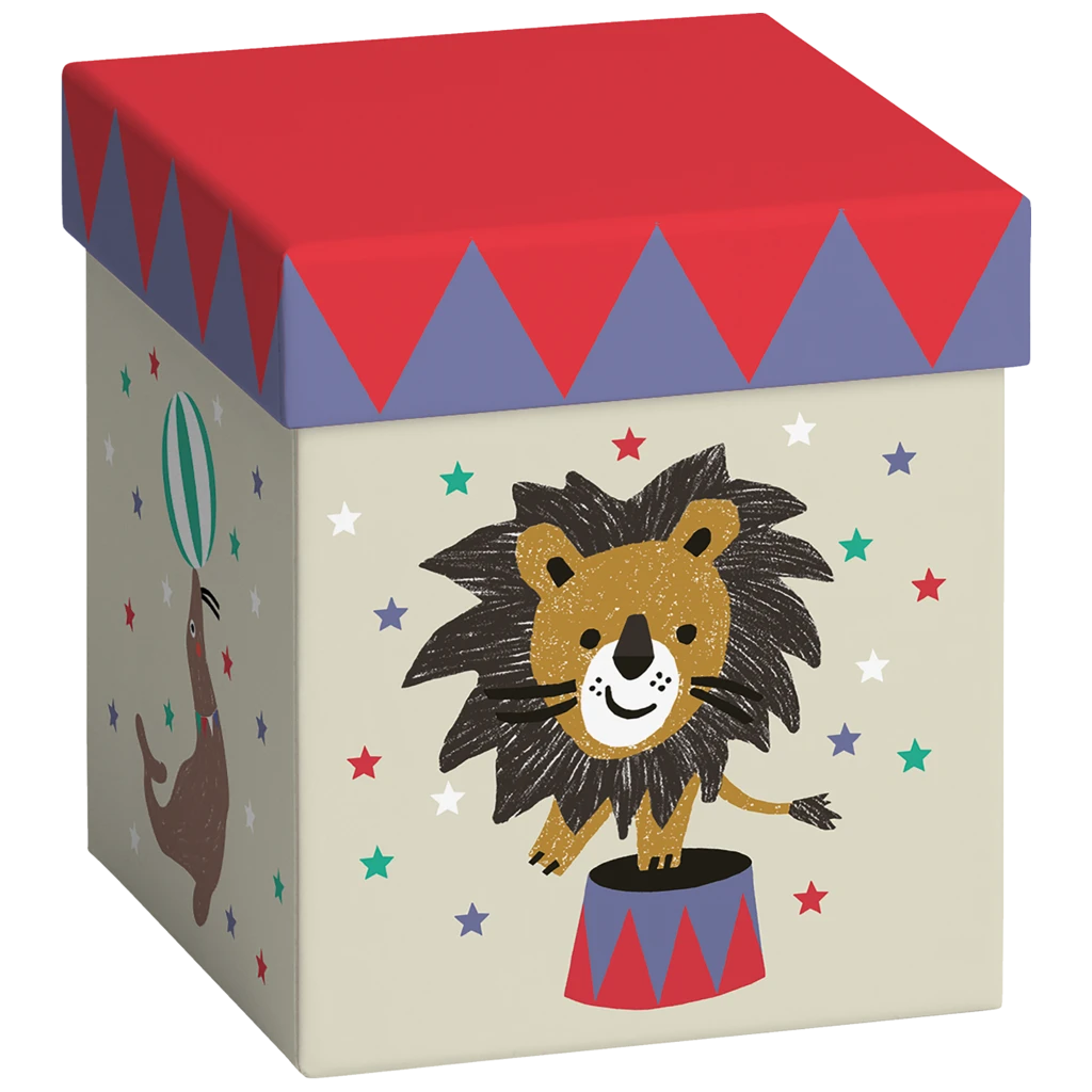 Geschenkbox | 11×11×12 cm, beige