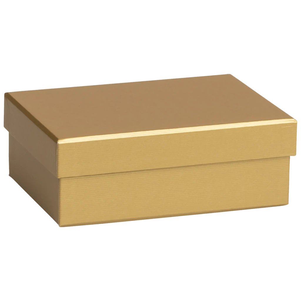 Geschenkbox One Colour | 16,5×6×12 cm, gold