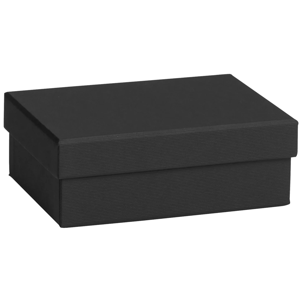 Geschenkbox One Colour | 16,5×6×12 cm, schwarz