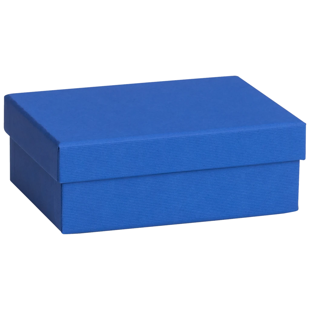 Geschenkbox One Colour | 16,5×6×12 cm, dunkelblau