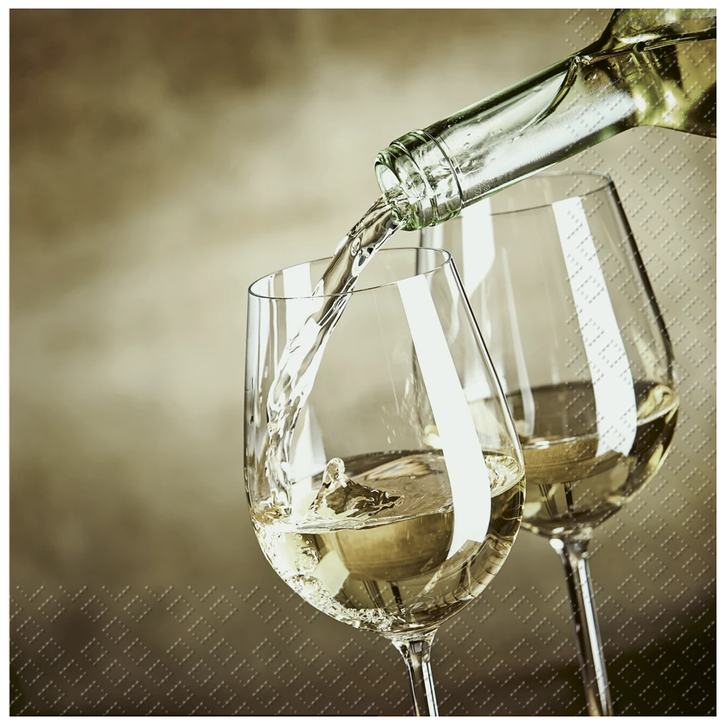 Servietten „Bianco“ | 33×33 cm, hellgrün, 20 Stück