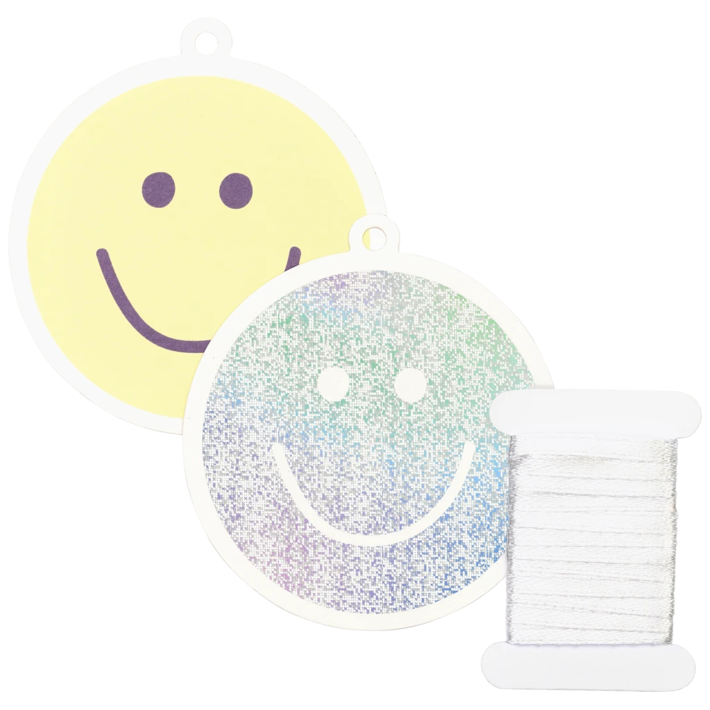 Geschenkanhänger-Set „Nea“ | gelb/regenbogen