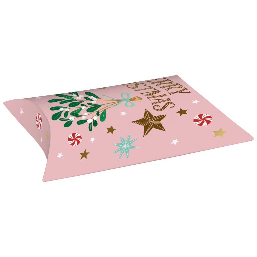 Faltschachteln „Charlize“ | 10×11×2,5 cm, 210 g/m², dunkelpink, 3 Stück