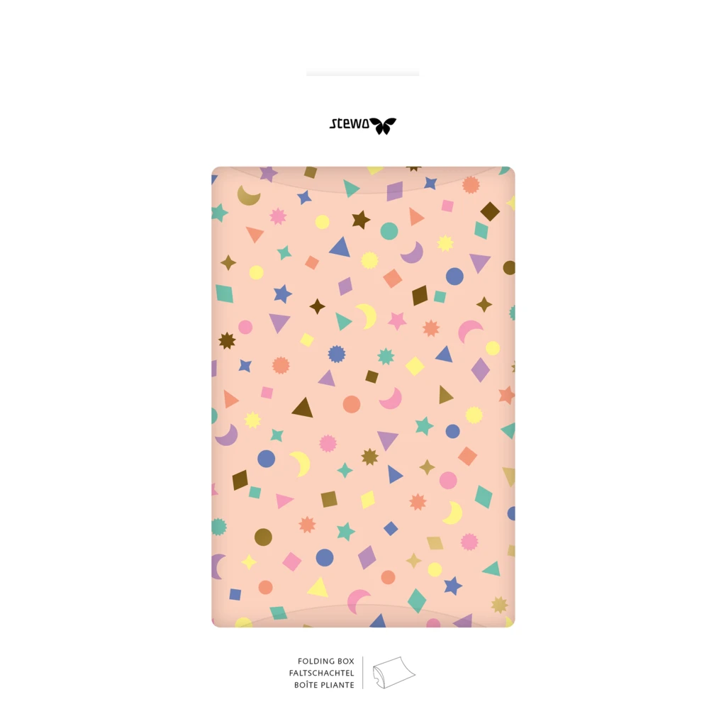 Faltschachteln „Naoki“ | 16×4×19,5 cm, 210 g/m², lachs, 3 Stück