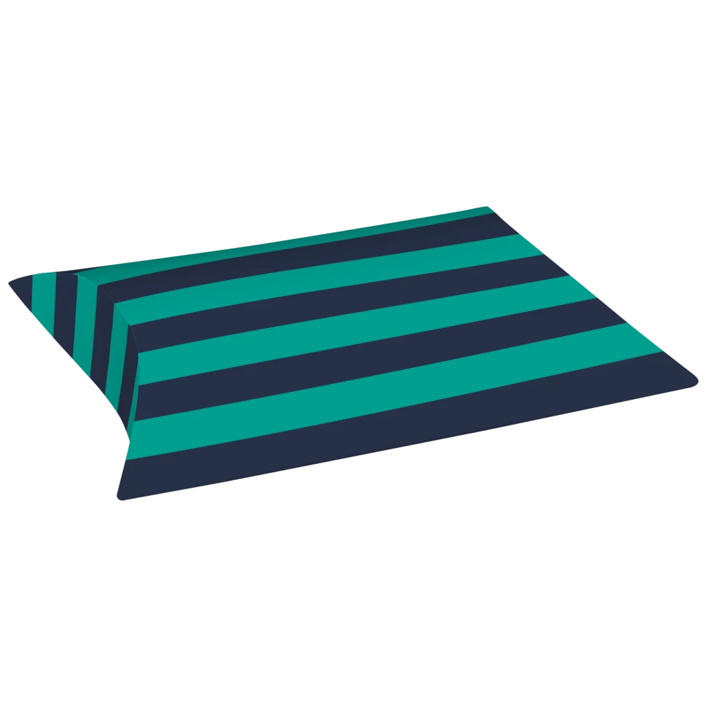 Faltschachteln „Starlett“ | 10×11×2,5 cm, 210 g/m², dunkelblau/türkis, 3 Stück