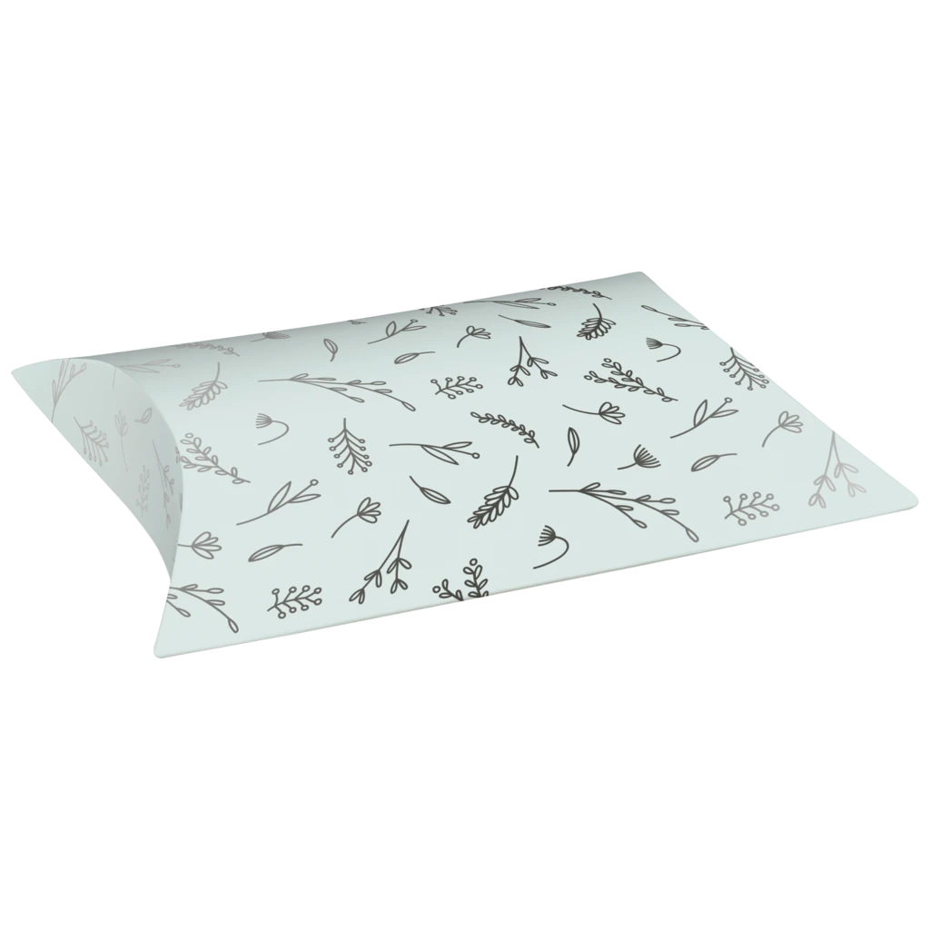 Faltschachteln „Eldana“ | 16×11×2,5 cm, 210 g/m², mintgrün, 3 Stück