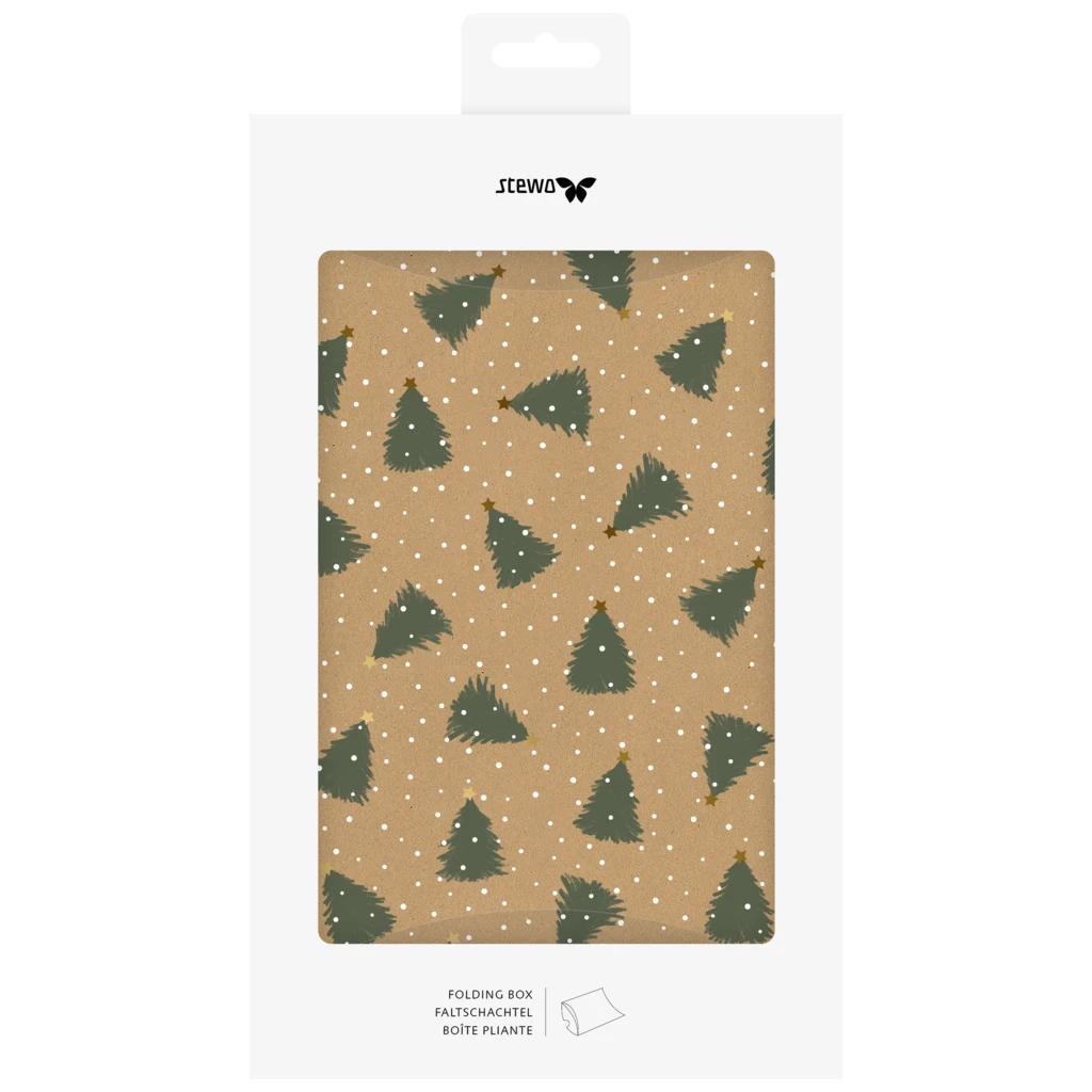 Faltschachteln | 16×4×19,5 cm, 210 g/m², braun, 3 Stück