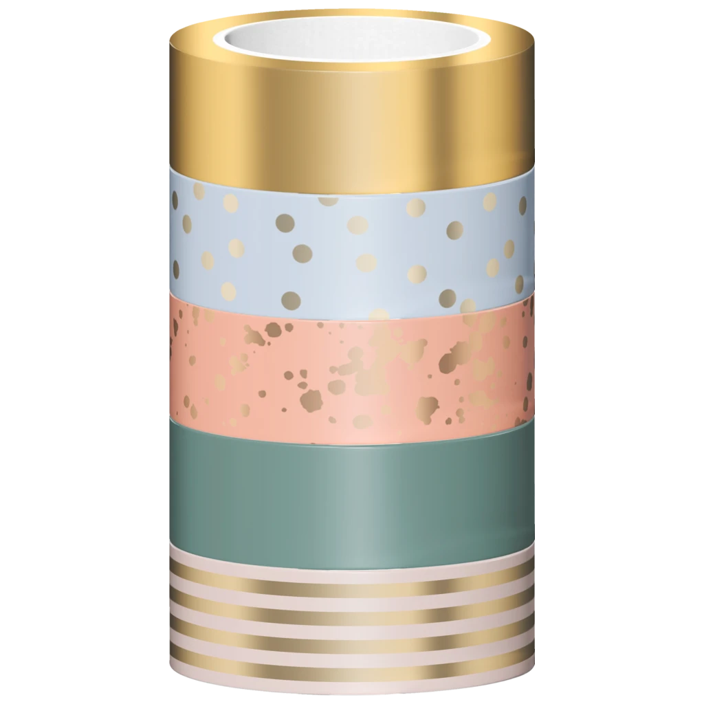 Deco Tape „Patterns“ | mehrfarbig/bunt