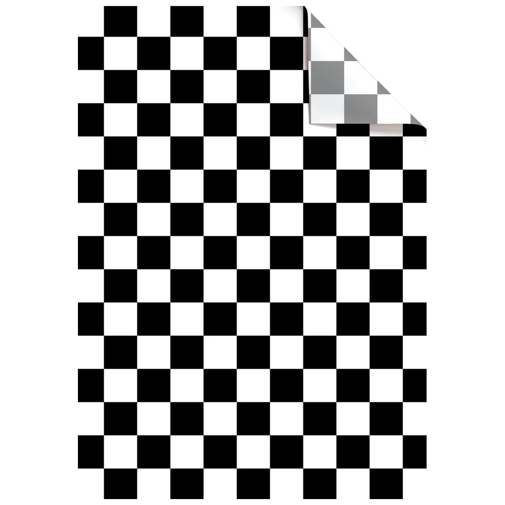 Seidenpapier „Artem“ | 50×70 cm, 30 g/m², weiß/schwarz, 5 Stück
