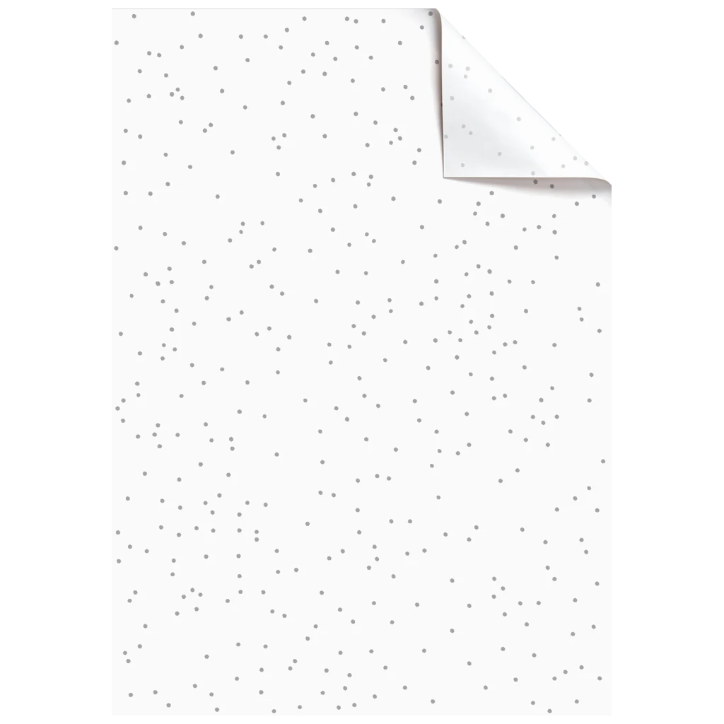 Seidenpapier „Yvie“ | 50×70 cm, 30 g/m², weiß, 5 Stück