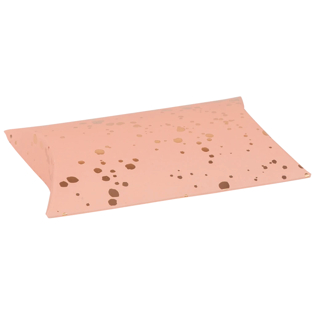 Faltschachtel „Sprenkel“ | 11×11×2,5 cm, dunkelrosa, 3 Stück