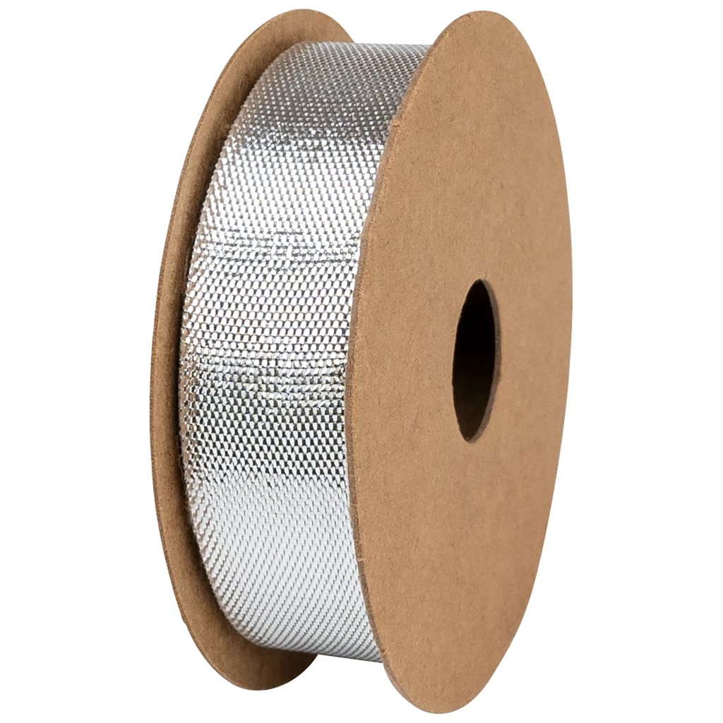 Geschenkband | Satin Polyester, 15 mm × 4 m, silber