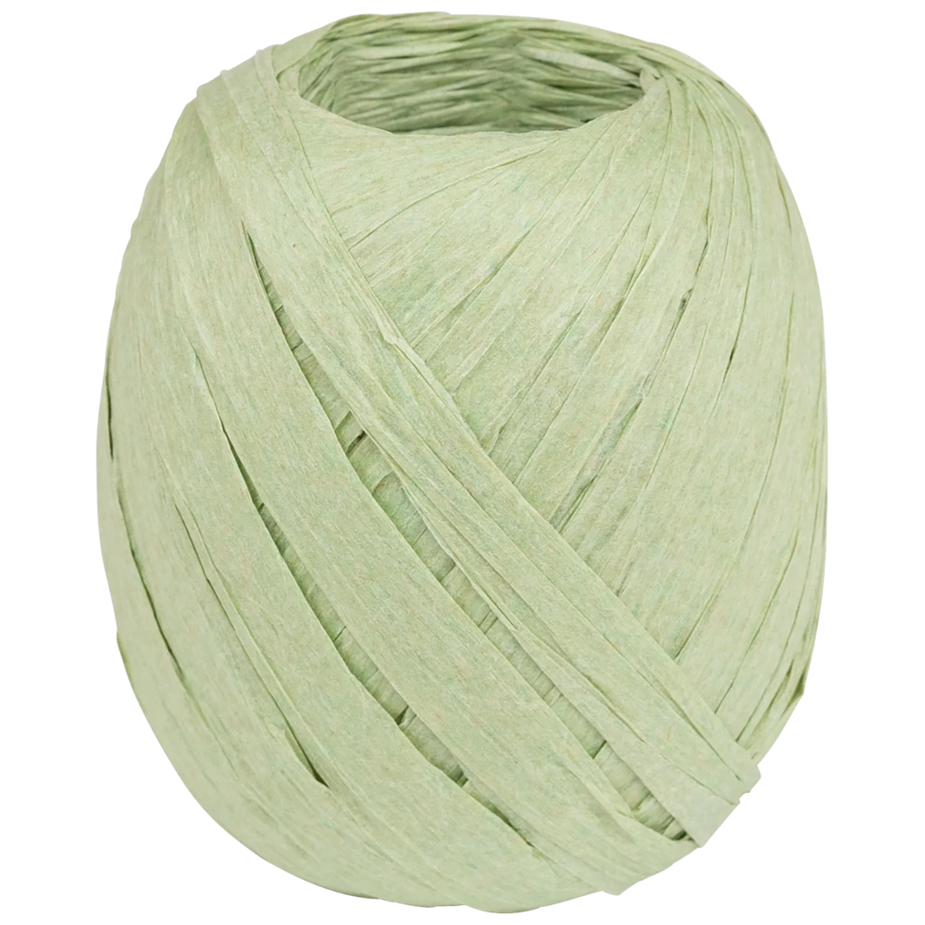 Papier-Raffia „Raffia Knäu 7mm“ | Papier, 7 mm × 30 m, salbei