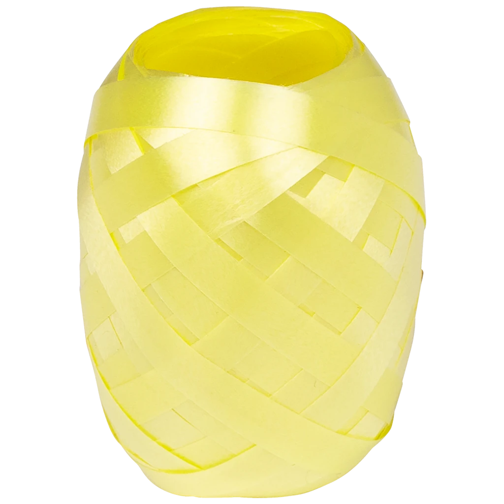 Geschenkband | Polypropylen, 5 mm × 20 m, gelb