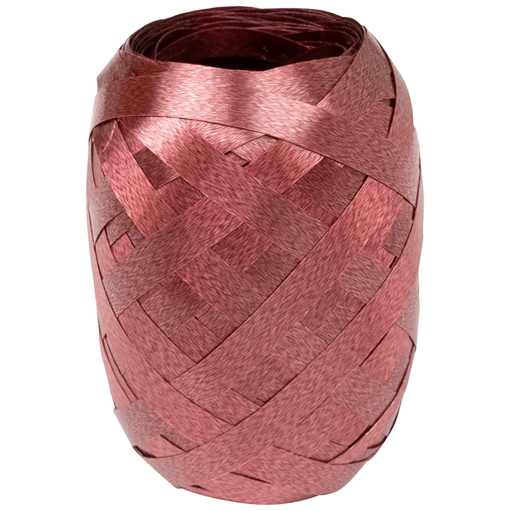 Geschenkband | Polypropylen, 5 mm × 20 m, dunkelrot