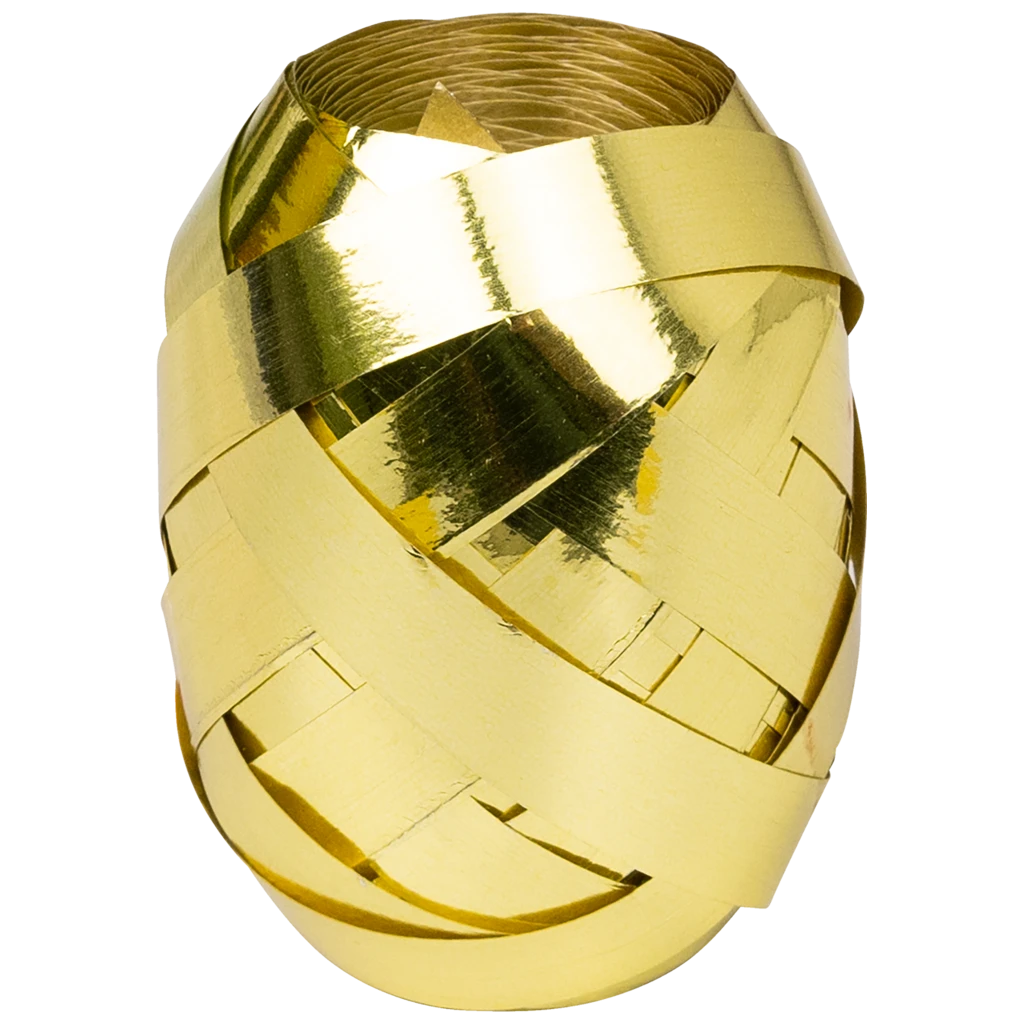 Geschenkband | Polypropylen, 10 mm × 30 m, gold