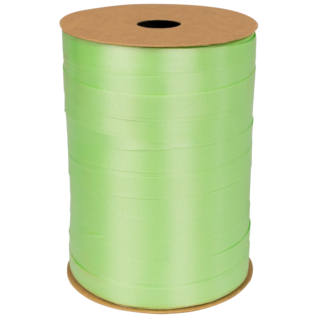 Geschenkband | Polypropylen, 10 mm × 250 m, hellgrün