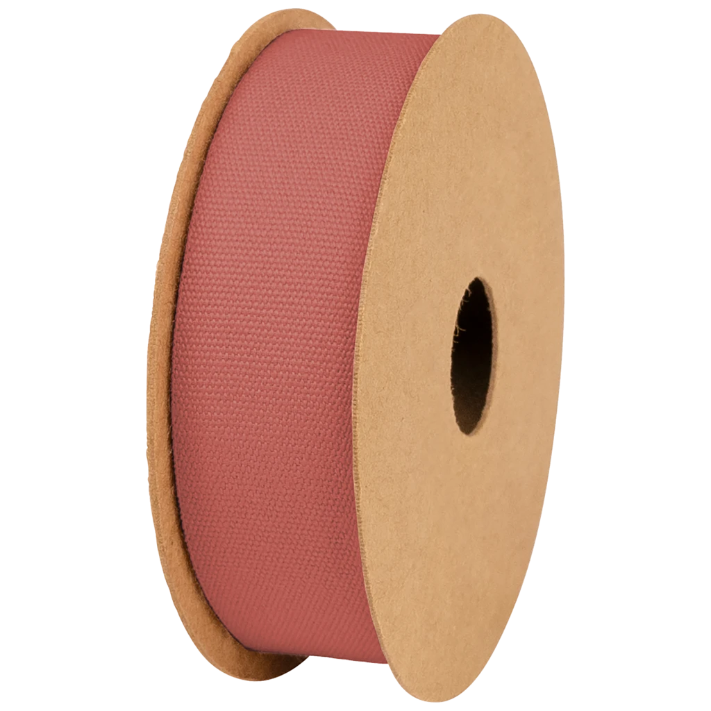 Geschenkband | Baumwolle, 16 mm × 3 m, bordeaux