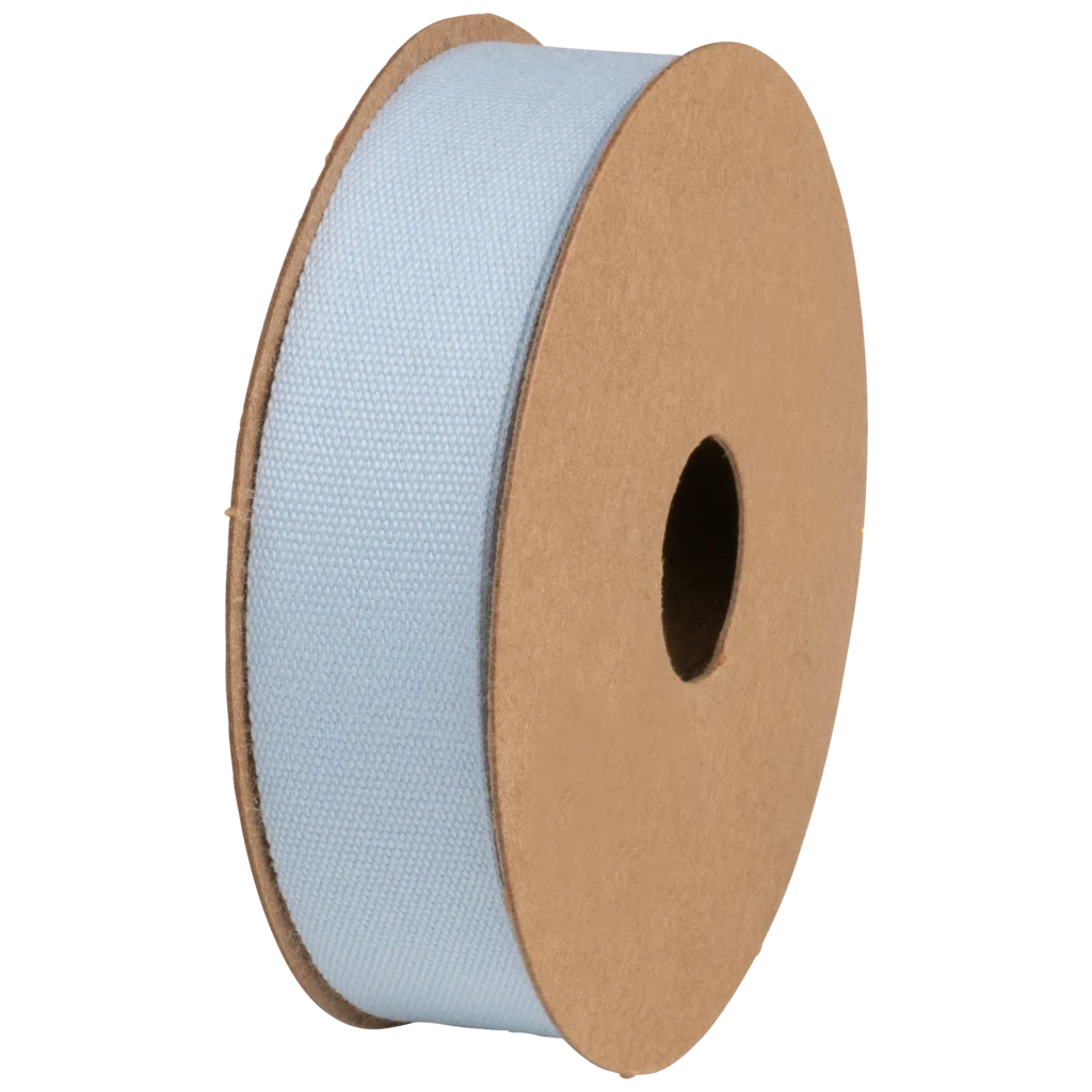 Geschenkband | Baumwolle, 16 mm × 3 m, hellblau