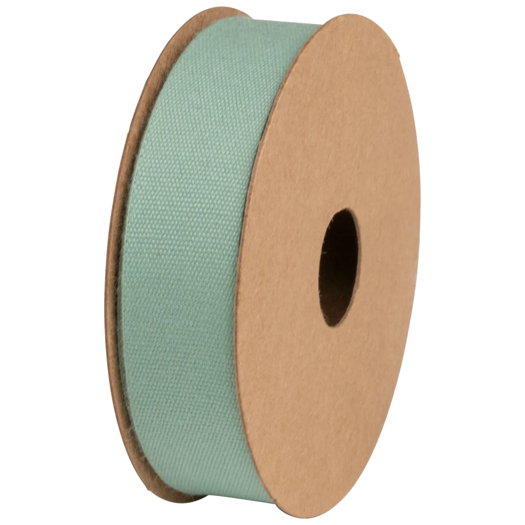 Geschenkband | Baumwolle, 16 mm × 3 m, salbei